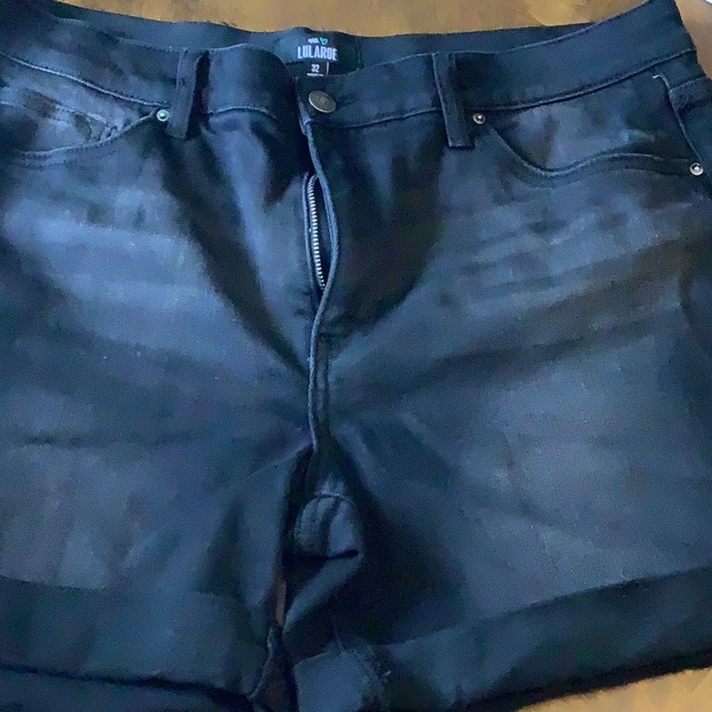 Lularoe denim shorts worn and washed once like new